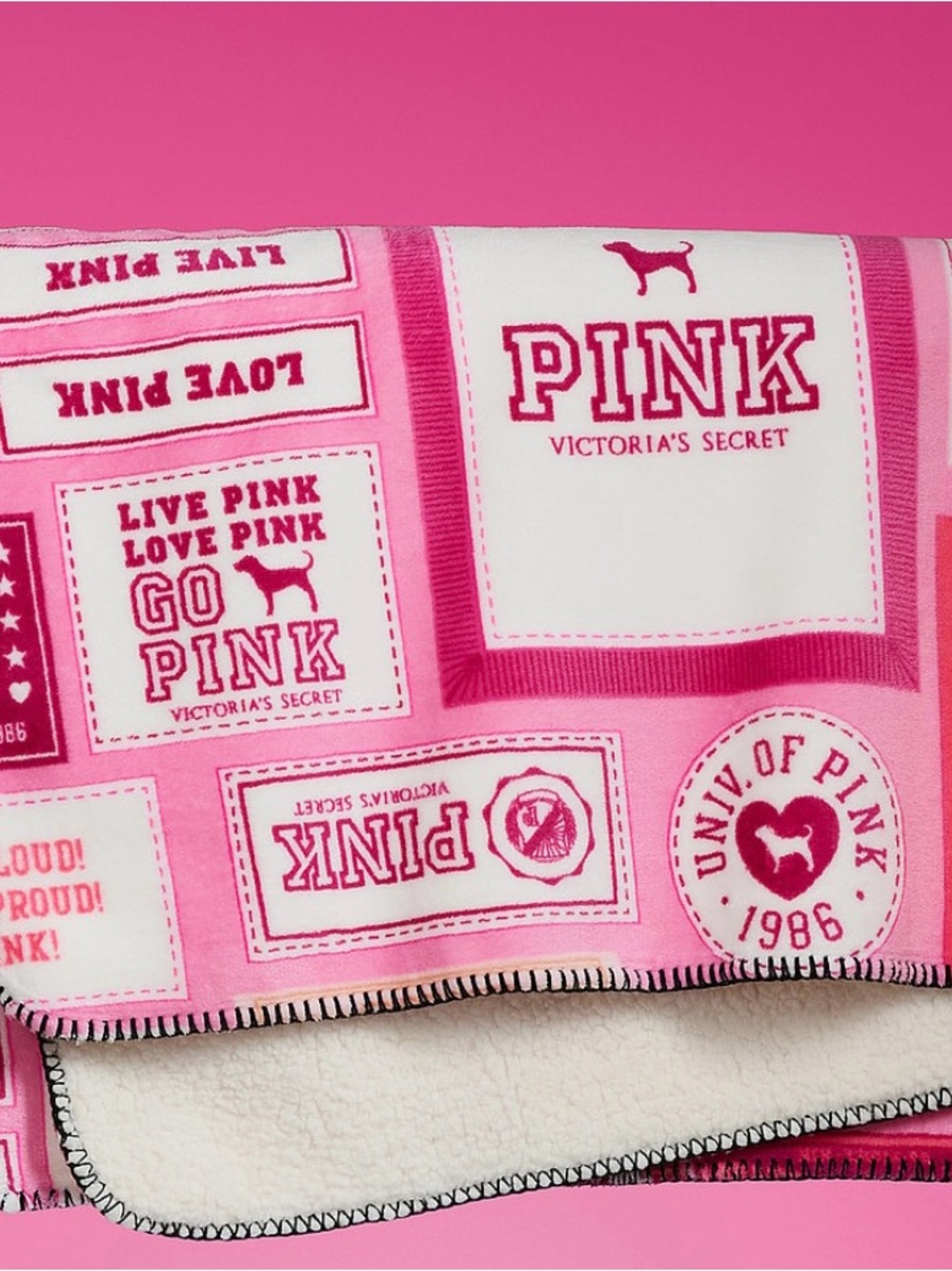 PINK Friday Cozy Plush Blanket |